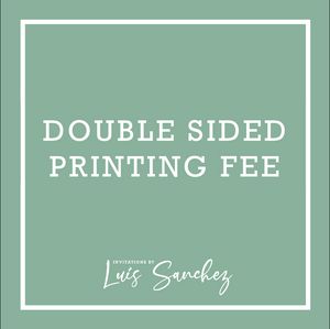 Double Sided Printing Fee
