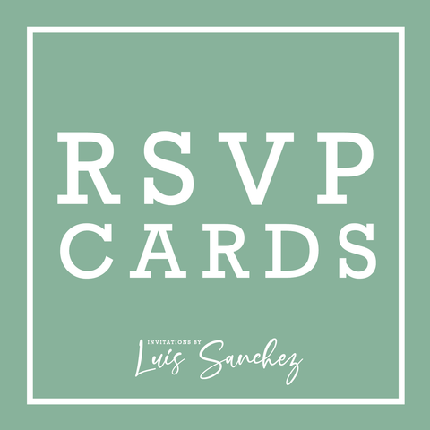 RSVP Cards & Response Envelopes